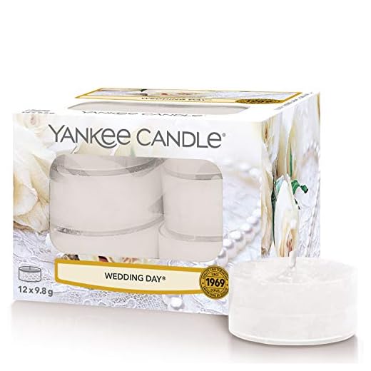 Yankee Candle Doftvärmeljus | Bröllopsdag | 12 stycken