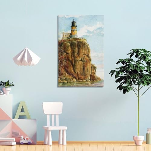 Impression sur toile phare JIDUHON tableau esthétique premium