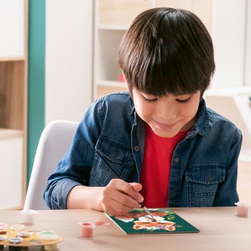 Ravensburger CreArt Kids 18x24 cm Numéro d'art Renard Fleuri Kit de Peinture par numéros Dès 25841 - vue 5