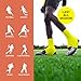 SLEEFS Solid Spats/Cleat Covers (Yellow Lemon, S/M)