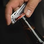 LEATHERMAN, Skeletool KBX Pocket Multitool with Knife and Bottle Opener, Stainless Steel - Image 2