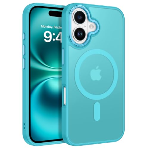Coque iPhone 16 Plus antichoc compatible Magsafe transparente et mate