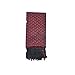 Explore Land Cotton Shemagh Keffiyeh Tactical Desert Scarf Neck Head Wrap with Tassel for Men Women (Black and Red, one size)