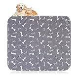 Welpenunterlage mit Pheromonen,60x40cm Wiederverwendbar Waschbar Verdickt Welpen PIPI Unterlagen,Haustier Urinunterlagen,für alle Hunde