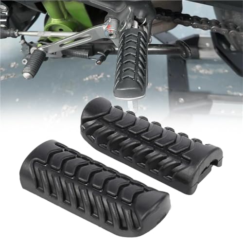 Couvre-Repose-Pieds Pilote Moto Kawasaki Z900 et Z650 Anti-Vibration