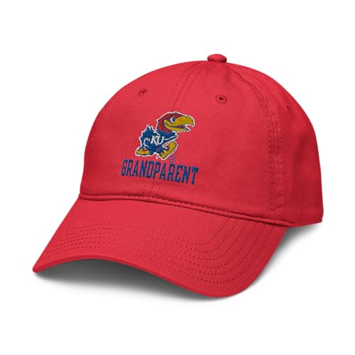 Kansas Jayhawks Grandparent Logo Officially Licensed Adjustable Baseball Hat