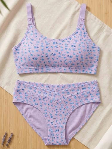 Image of Inner Sense Organic Cotton Bamboo Nursing Bra for Women I Non Padded Feeding Bra with Keyhole Back Design and Wire Free I Maternity Innerwear with Full Coverage