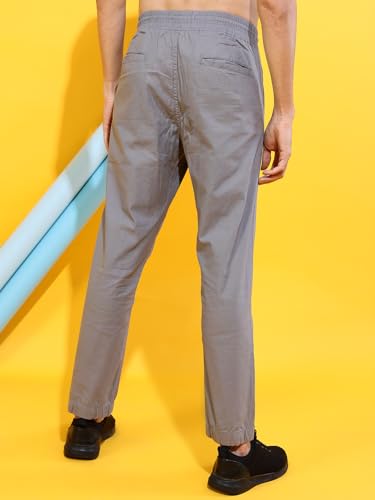 Image of Highlander Men's Cargo Jogger Trousers | Perfect for Casual Outings,Travel & Work Wear with Utility Pockets