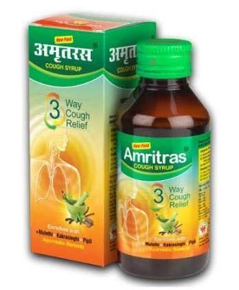 Ayurvedic AMRITRAS cough syrup and immunity booster 100ml_pack of 4-picture-31