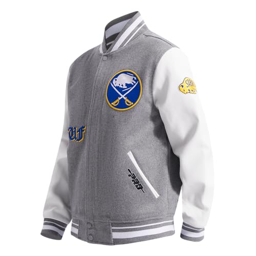 Image of Pro Standard Mens NHL Old English Varsity Jacket