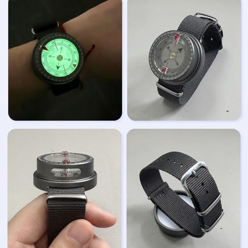 Reloj Brújula de Buceo Profesional para Exterior y Bajo el Agua miniatura 4