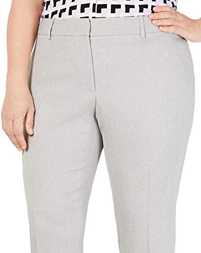 Calvin Klein Womens Plus Twill Slim Dress Pants2
