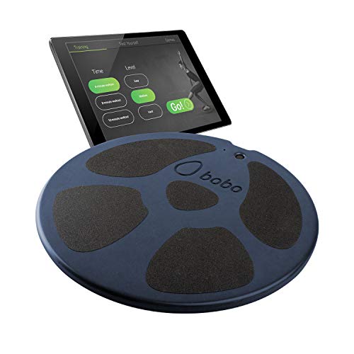BoBo Core Trainer Balance Board, Whole Family Fitness Device with Free Connected Game & Exercises App. Professional 15 Wood Board with Built-in Bluetooth Motion Sensor. for Kids, Adults & Athletes.