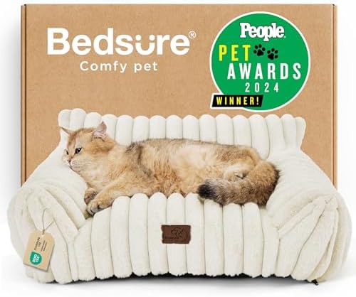 Bedsure ComfyFleece™ Cute Cat Couch for Pets - As Seen on TV on G...