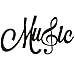 Music Word Wall Decor with Treble Clef