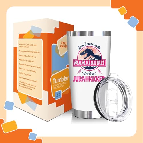 Image of NewEleven Mothers Day Gifts for Mom - Birthday Gifts for Mom from Daughter, Son, Kids, Husband - Unique Wife Gift - Present Ideas for Mother, Mother-in-Law, New Mama - 20 Oz Tumbler