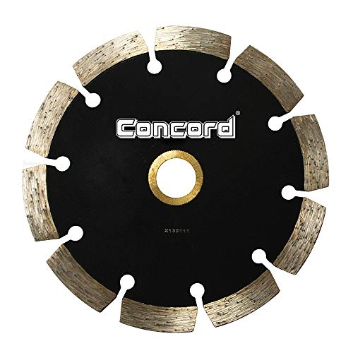 Concord Blades SSB040A10CP 4" General Purpose Premium Segmented Diamond Blade for cutting Concrete, Brick, light weight Block, Pavers, Field Stone, and Masonry materials and stone