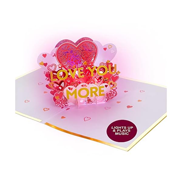 Love You More Valentinskarte