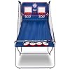 Pop A Shot Dual Shot Sport Arcade Basketball Fun at Home Paddle Scoring 10 Game Modes 4 Balls Foldable Storage for All Players