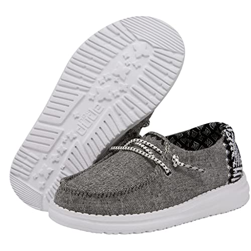Image of HEYDUDE Girl's Wendy Youth Multiple Sizes & Colors | Girl?s Shoes | Girl?s Lace Up Loafers | Lightweight & Comfortable