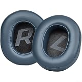 Cuscinetti auricolari in pelle proteica con memory foam per Plantronics BackBeat GO 810/BG810S, cuscinetti auricolari di ricambio nero/blu