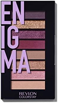 Eyeshadow Palette by Revlon, ColorStay Looks Book Eye Makeup, Highly Pigmented in Blendable Matte & Metallic Finishes, 920 Enigma, 0.21 Oz