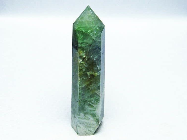 Amazon.co.jp: 【東昇天然石】エンジェルフェザー フローライト 六角柱