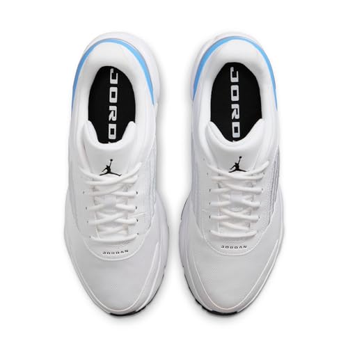 Image of Nike Mens Jordan Trunner Flow White /Black-University Blue Basic /Active Shoes UK 11