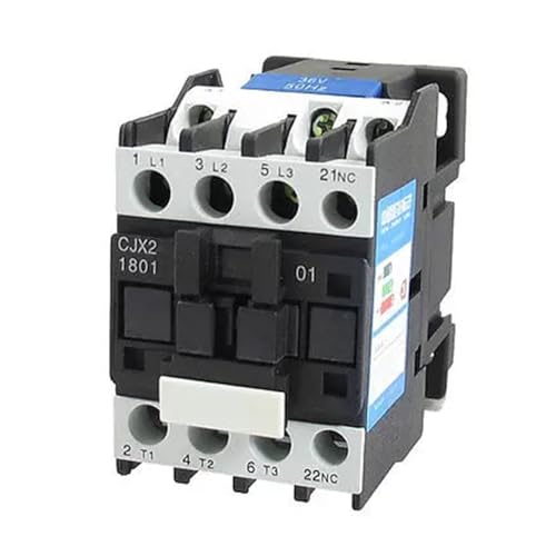 Contacteur ca triphasé CJX2-1801 anti-surchauffe pour moteurs 32A rail DIN 660V