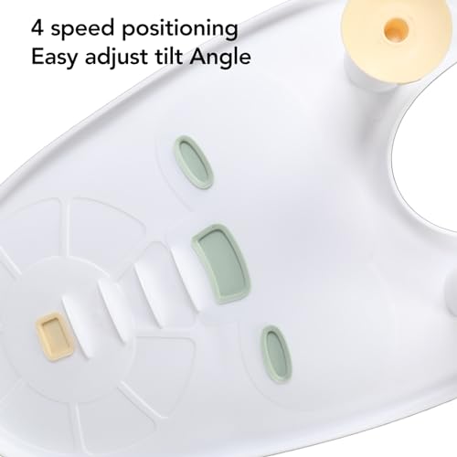 Image of Baby Bath Support, Infant Non Slip Bath Support Tub, Bath Net Baby Bath Tub Lying Support Bracket Bath Sling Mesh for Newborn Boys Girls to Toddler (White)