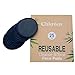 Chloven Paquete de 25 almohadillas reutilizables para quitar maquillaje de bambú de carbón Imagen de Chloven Paquete de 25 almohadillas reutilizables para quitar maquillaje de bambú de carbón