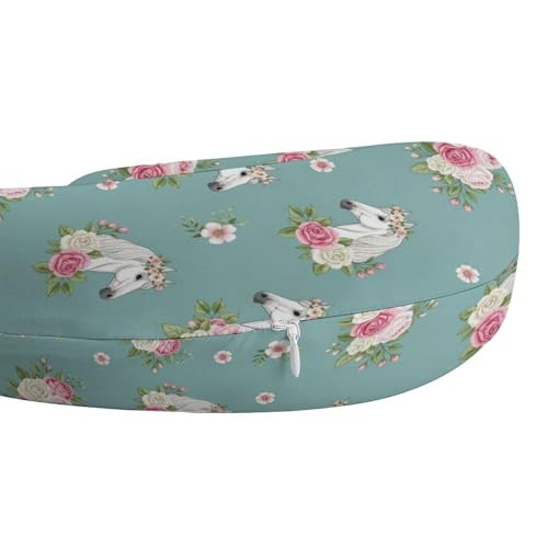 Almohada cuello en U espuma viscoelástica 29x29x10 cm miniatura 5