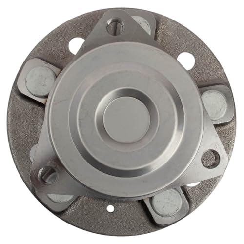 Image of TRQ 2 Piece Front Wheel Bearing & Hub Assembly Set Compatible with 2014-2016 Cadillac CTS