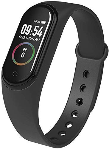 Stanglobe Waterproof M4 Smart Fitness Band With Activity Tracker Pedometer Heart Beat Sensor And Blood Pressure Monitor For Android And Ios Devices Random Colour Amazon In Electronics