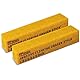 2 x Schleifbandreiniger Schleifband-Reinigungsblock 200 x 40 x 40 mm | Hochwertiger Naturkautschuk | Effiziente Reinigung für Schleifbänder & Schleifscheiben