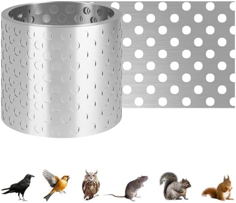 Traufgitter Aluminium – 7 M X 8 Cm, Silber, Vogelschutzgitter, Lüftungsgitter, Für Dachrinnen & Fassaden