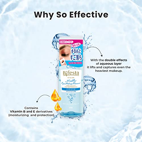Bifesta Mandom Eye Makeup Remover, 145Ml (Set Of 2) #TOP2