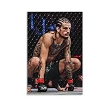 LOGAUT Sean O'Malley Poster Fighter Martial Poster Wall Art Canvas Print, Room Aesthetic Home Decoration Painting; (S307); Unframe; 12x18inch(30x45cm)