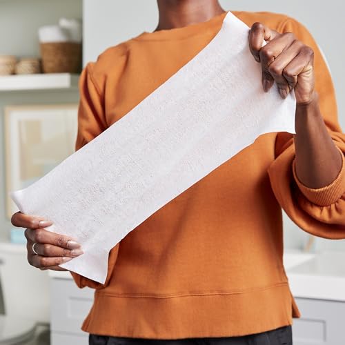 Image of McKesson Washcloth Wipes, Unscented - Disposable Wet Wipes for Adults - Fragrance-Free, Paraben-Free - No-Rinse Formula, 48 Count, 12 Packs, 576 Total
