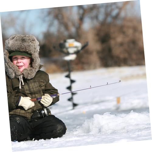 Canne à pêche sur glace compacte pour pêcher facilement sans encombrement - 4