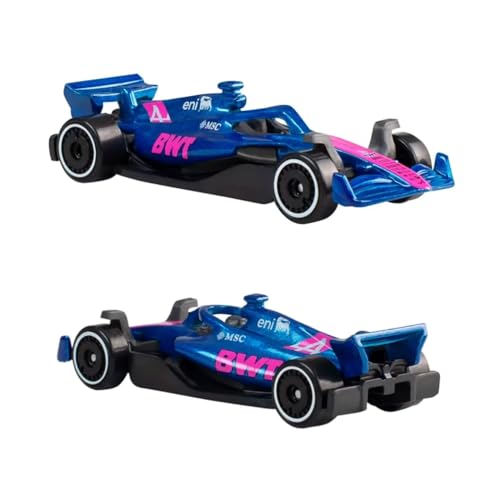 Image of Hot Wheels Car 2026 Formula 1 Pack of 5 (Oracle Red Bull, AMG Petronas, BWT Alpine, Money Gram Haas, Williams Racing) Multi - Color