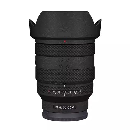 Protection objectif Sony FE 20-70 mm F4 G vinyle contour noir anti-rayure