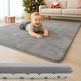 LANSBER 50X 50 Thick Padded Baby Floor Play Mat 1.2