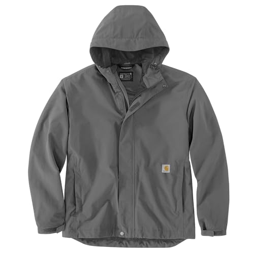 Carhartt Men's Bayou Jacket, Steel, Large