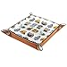 Produktbild AMEILI Schmucktablett mit süßem Piratenschiff, zur Aufbewahrung von Schmuck, Würfelhalter, Organizer, PU-Leder, Münzfach, Schlüsselablage, Schmuckschale, Ledertablett für Schlüssel, Geldbörse, Reisen