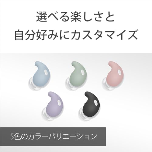 LinkBuds Fit用エアフィッティングサポーター アッシュブルー 商品画像2