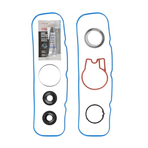 Image of KAX Engine Cylinder Head Gasket Set Compatible with Chevy Silverado Suburban Avalanche 1500 Tahoe 2002-2003, GMC Sierra Yukon XL 1500 2002-2003, Express Savana 4.8L 5.3L, Head Gasket Kit, OE#HS26191PT