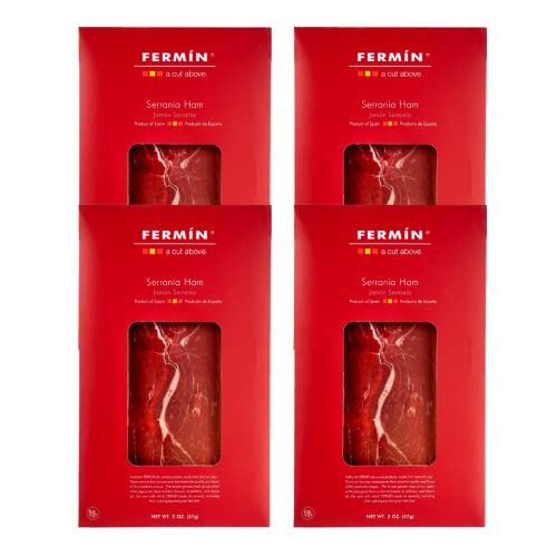 Serrano Ham Sliced 2 Oz 4-Pack By Fermin #TOP9