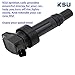 KSU Coil Pack compatible with Hyundai Kia Rio Soul Accent Veloster Attitude 1.6l l4 only (do not fit for turbo) 273012B100 UF652 C1803 5C1860