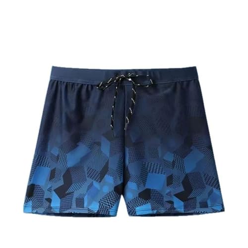 Men's Quick Drying Swim Trunks Polyester Fiber Printed Beach Shorts for Swimming, Surfing, and Water Sports(Grey,XX-Large)2